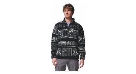 Columbia 1/2 Zip Sherpa Rugged Ridge Fleece Negro