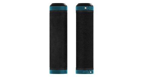 Paire de poignees brooks cambium rubber 130 130mm noir et bleu