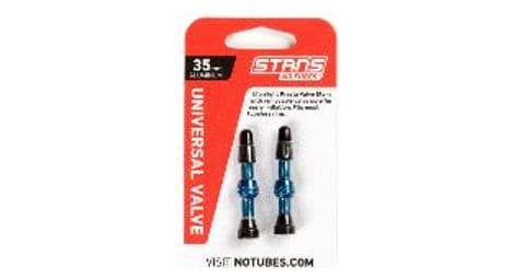 Stan's notubes - paire de valves, universal, al, presta, 35mm, blue