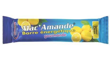 Barre énergétique gourmande fenioux multi-sports mac'amande citron - 27g