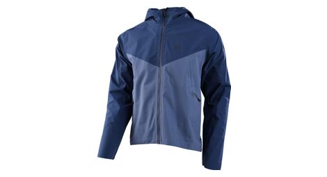 Veste de pluie troy lee designs descent bleu