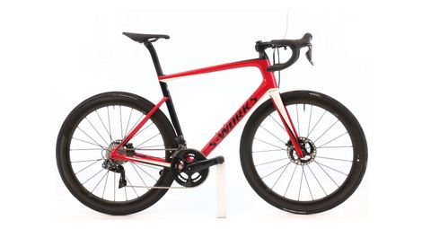 Produit reconditionné · Specialized S-Works Tarmac SL6 Di2 11V · Rouge / Vélo de route | Très bon état