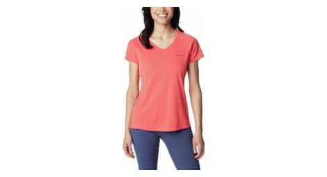 T shirt femme columbia zero rules rose