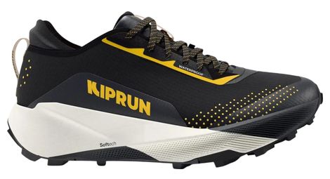 Chaussures Trail Kiprun Kipsummit Waterproof Noir/Orange Homme