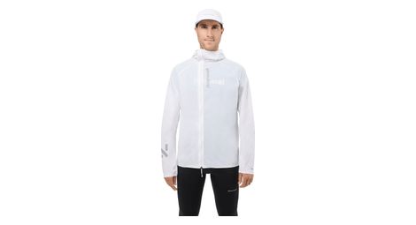 Veste coupe-vent nnormal trail wind blanc homme