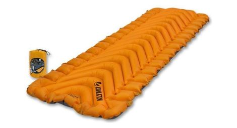 Insulated static vr matelas gonflable à isolation renforcée - rouge - klymit