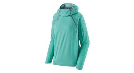 Veste imperméable patagonia storm racer vert femme