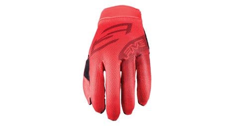 Cinco guantes xr-lite rojo