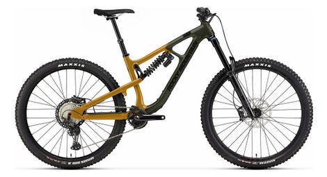 Rocky mountain slayer carbon 70 shimano xt 12v 29'' mtb a sospensione integrale verde giallo 2022