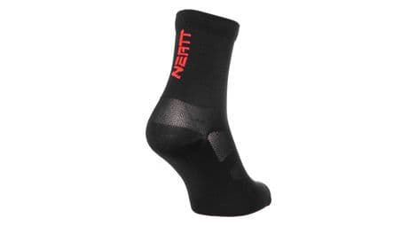 Neatt 12.5cm calcetines negro / rojo