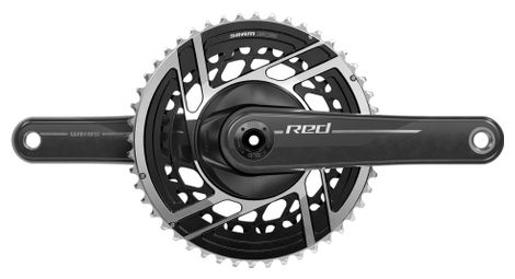 Platos y bielas Sram Red E1 50/37T 12S Carbono Natural Negro