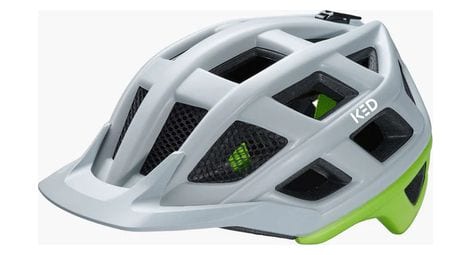 Casque de vélo ked crom gris soft vert mat