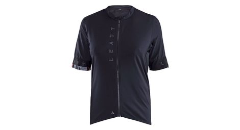 Maillot Leatt Endurance 5.0 Mujer manga corta Negro
