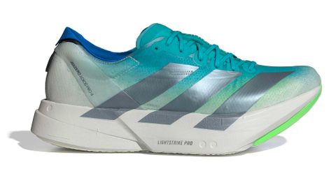 Chaussures Running adidas Adizero Adios Pro 4 Bleu/Vert Homme