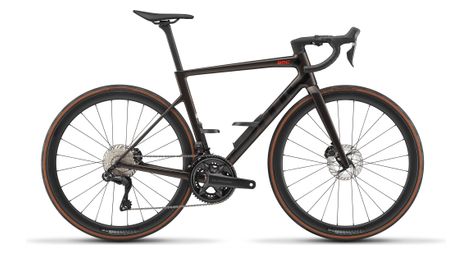 Vélo de Route BMC Teammachine SLR 01 Six Shimano Ultegra Di2 12V 700 mm Carbone à Paillettes Rouges 2027