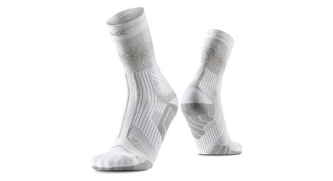 Chaussettes X-Socks Trailrun Terraskin Perform Crew Blanc/Gris