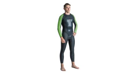 Traje de neopreno nabaiji ows 2/2 negro verde