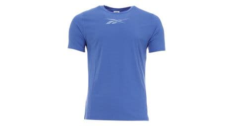 Maillot de sport bleu homme reebok graphic