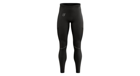 Collant compressport winter running legging noir