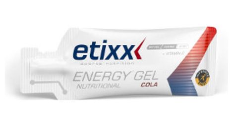 Etixx gel énergétique nutritionnel cola 12x38g