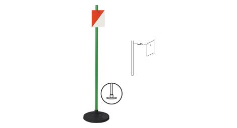 Piquet d orientation tremblay avec socle