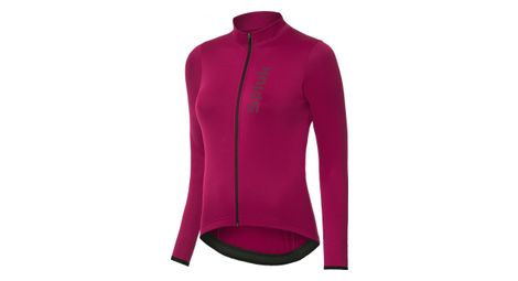 Maillot Manches Longues Femme Spiuk Anatomic Bordeaux