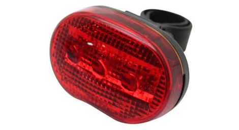 Eclairage velo a pile ar sur tige de selle ar marwi 404 a leds noir livre avec 2 piles aaa