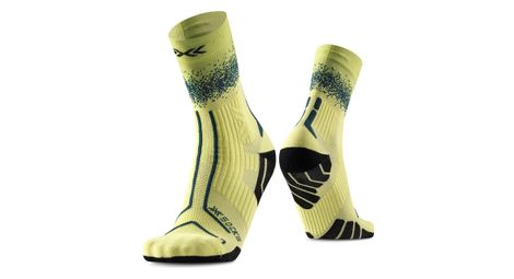 Chaussettes X-Socks Trailrun Terraskin Perform Crew Jaune/Vert