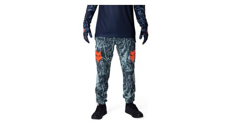 Pantalon Fox Ranger Image Print Bleu Homme