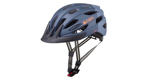 Casco cairn fusion led usb unisex gris/azul mate