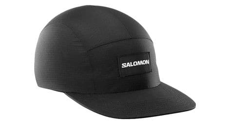 Gorra impermeable unisex salomon bonatti wp negra