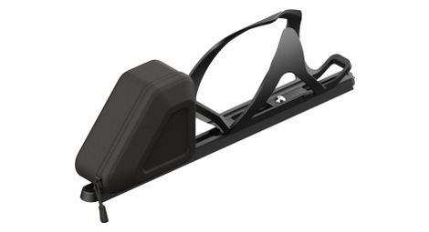 Porte bidon multifonction lyne entree laterale cote droit sacoche de rangement noir