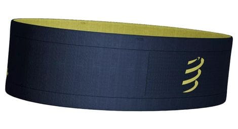 Ceinture compressport free belt bleu vert