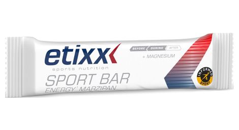 Etixx barre énergétique massepain