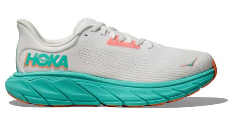 Zapatillas de running hoka arahi 7 blanco/azul mujer