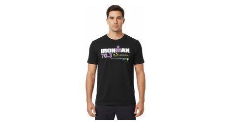 Ironman 70.3 Kraichgau Kurzarm T-Shirt Schwarz Herren