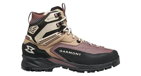 Chaussures de randonnée garmont akron mid gore-tex brun/rose femme