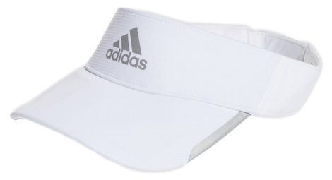 Casquette visière adidas running visor blanc