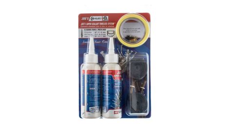 Kit di trasformazione no flats joe's xc 26-27,5-29'' tubeless presta 250 ml 15-19 mm
