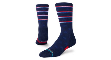 Paar stance independence crew socks blauw