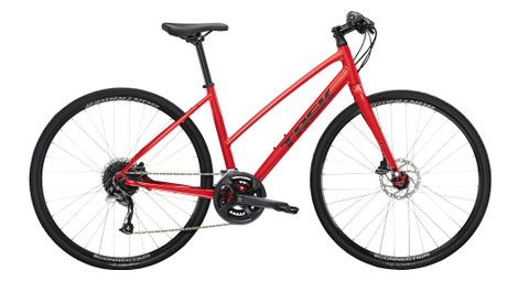 Velo fitness trek fx 2 disque stagger shimano acera altus 9v 700 mm rouge 2023
