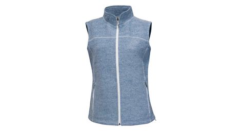 Cardigan en laine pour femme ivanhoe beata denim delave bleu