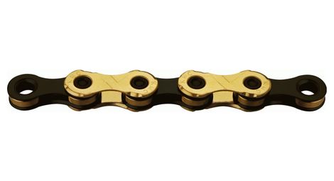 Kmc chain x12 ti-n 126 links 12s ​​gold/black