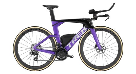 Bicicletta da triathlon Trek Speed Concept SLR 7 Sram Force AXS 12V 700 mm Viola/Nero 2026-2027