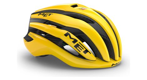 Met trenta 3k carbon mips road casco yellow - limited edition