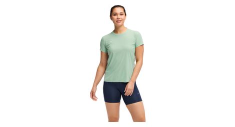 Maglia a maniche corte Hoka Airolite 2.0 verde da donna