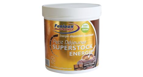 Petit-déjeuner énergétique fenioux multi-sports superstock energie chocolat - 500g