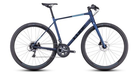 Cube nulane bicicleta estática shimano claris 8s 700 mm azul terciopelo 2023 50 cm / 165-170 cm