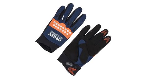 Gants longs vtt oakley switchback 2.0 bleu/orange