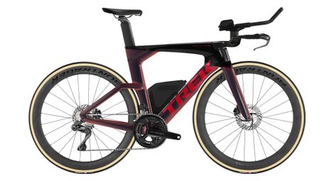Bicicletta da triathlon Trek Speed Concept SLR 7 Shimano Ultegra Di2 12V 700 mm Rosso/Viola/Nero 2026-2027